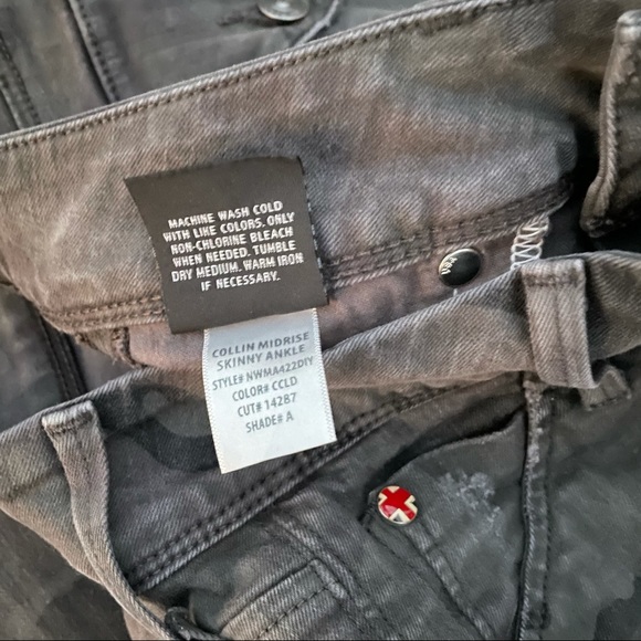 Hudson Camo Collin Ankle Skinny Jeans - Picture 10 of 11